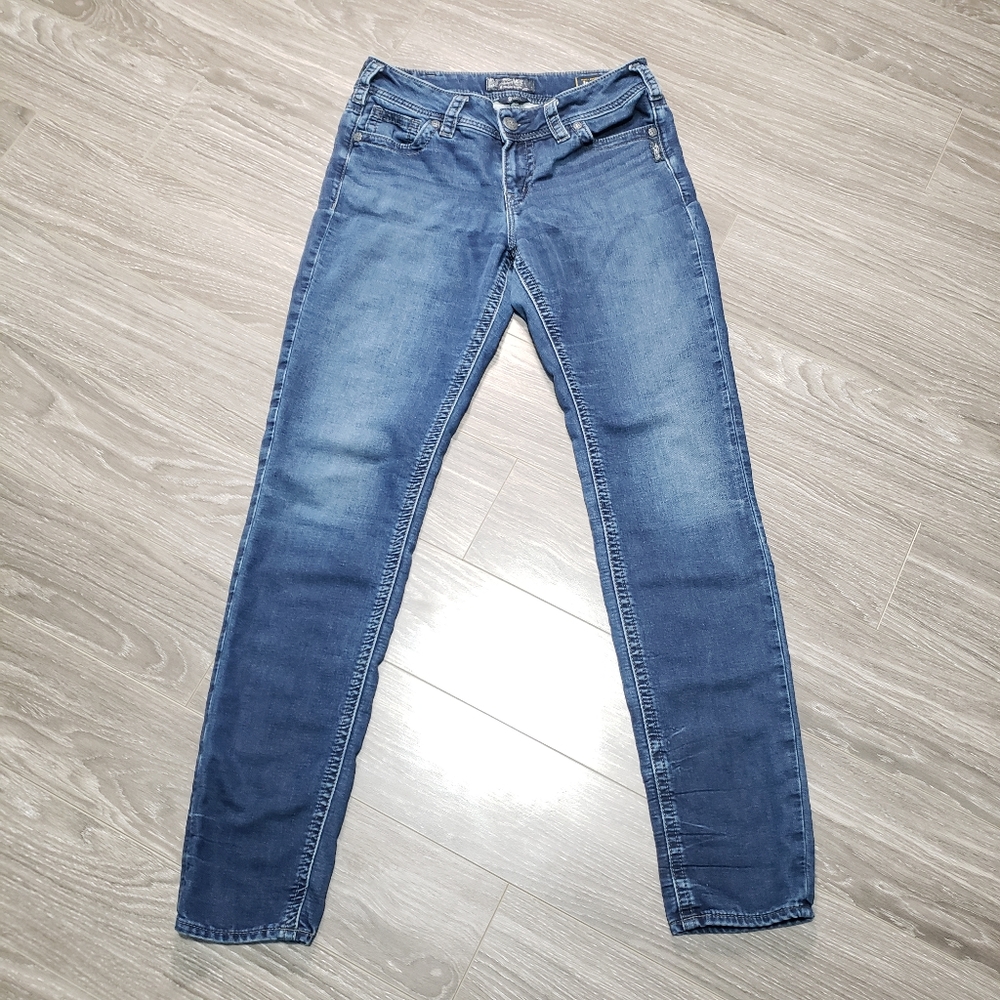 Silver Jeans - 'Joga' Suki Mid Skinny